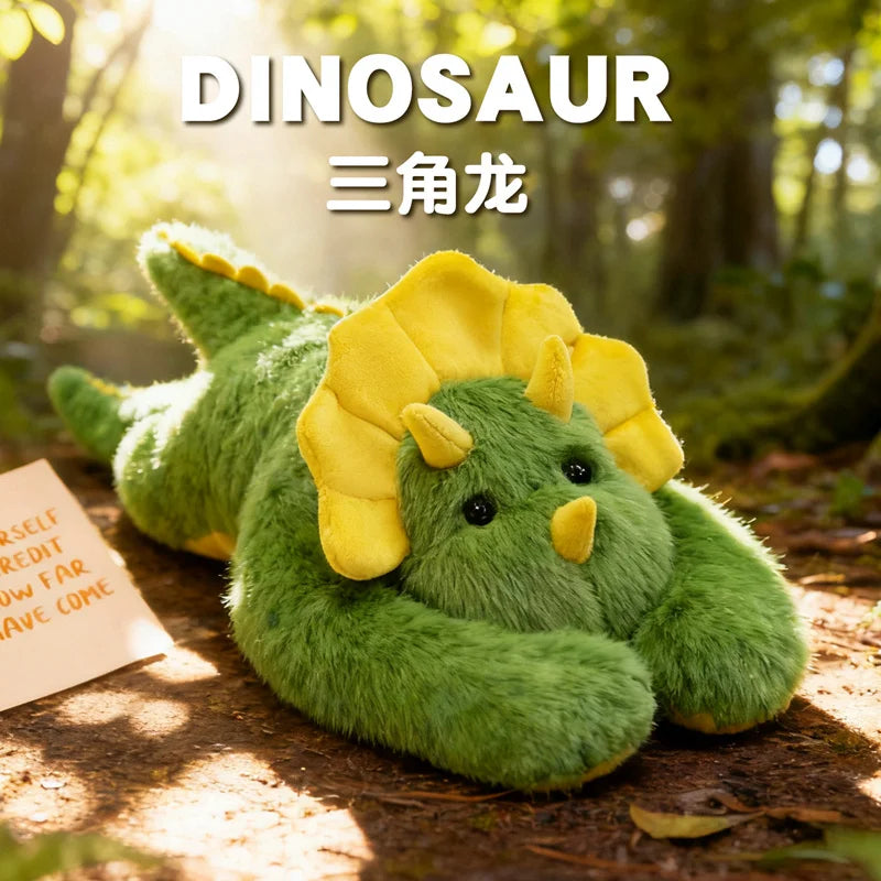 30-65Cm High Quality Plush Animals Raccoon Throw Pillow Soft Long-Arm Dinosaur Sloth Panda Koala Plush Toy Cushion Home Decor