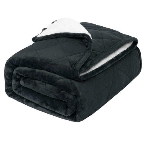 7/9/11Kg Therapeutic Weighted Blanket Double Sided Flannel Sherpa Fleece Blanket Stress Insomnia Anxiety for Adults