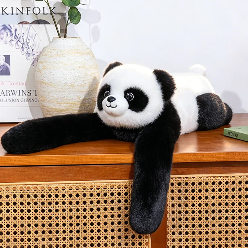 Peluche lestée Panda 55cm