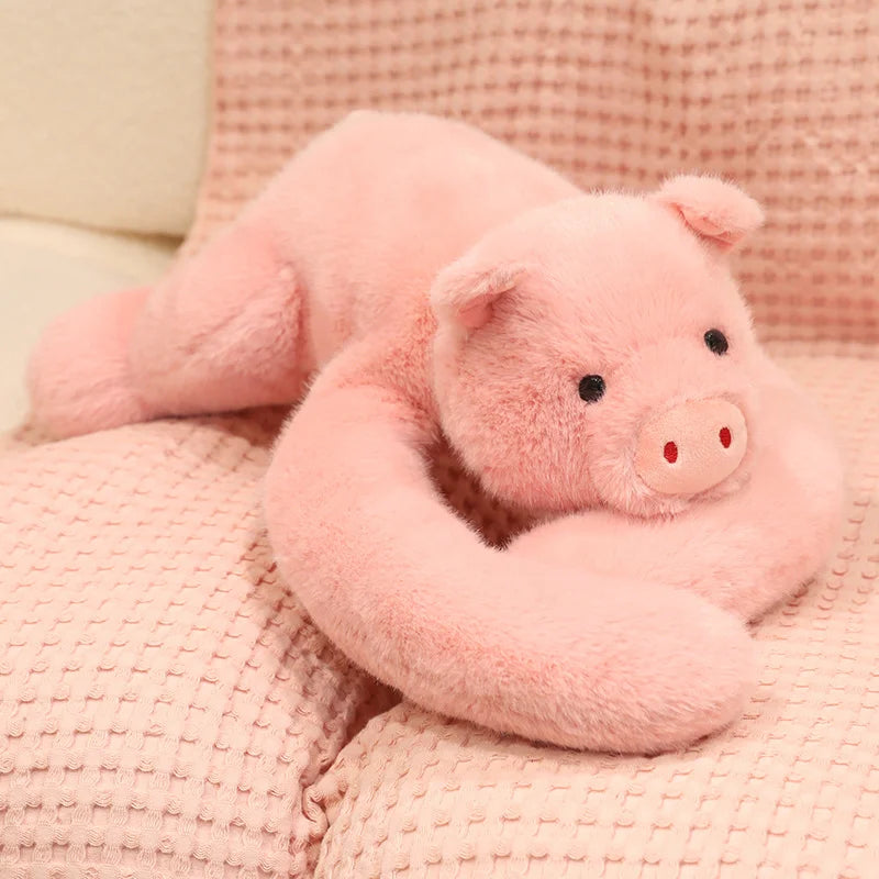 Peluche lestée Cochon