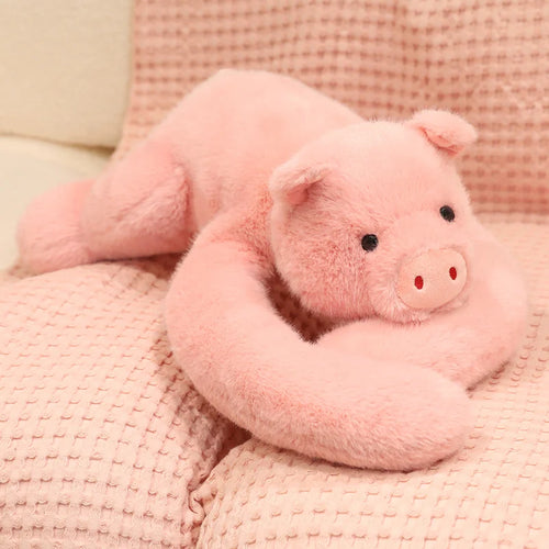 Peluche lestée Cochon